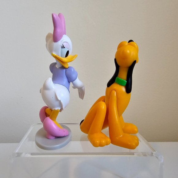 Just Play Disney Mickey Mouse Clubhouse Lot of 4 Figures Cake Topper Pluto Daisy - Picture 3 of 7
